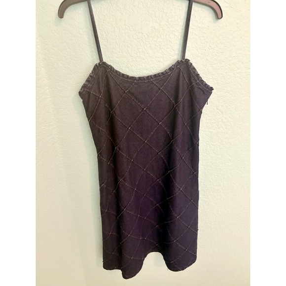 Ralph Lauren Dresses & Skirts - Vintage 90s/Y2K Ralph Lauren Tartan label denim dress with diamond pattern sz10